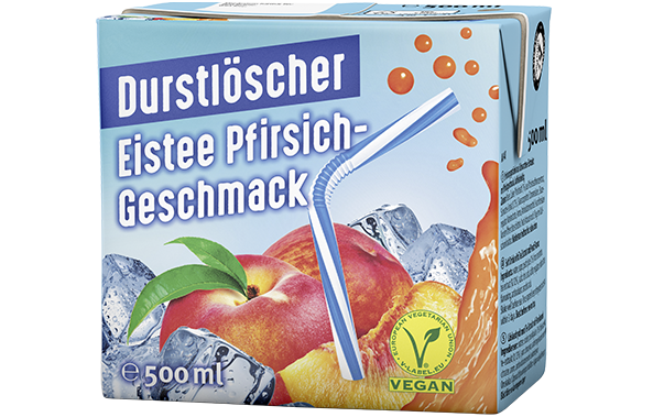 Durstlöscher Eistee Pfirsich 