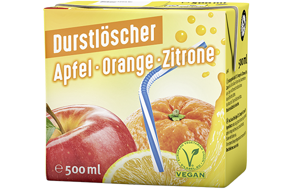 Durstlöscher 3-Frucht-Erfrischungsgetränk