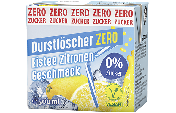 Durstlöscher Eistee Zitrone Zero