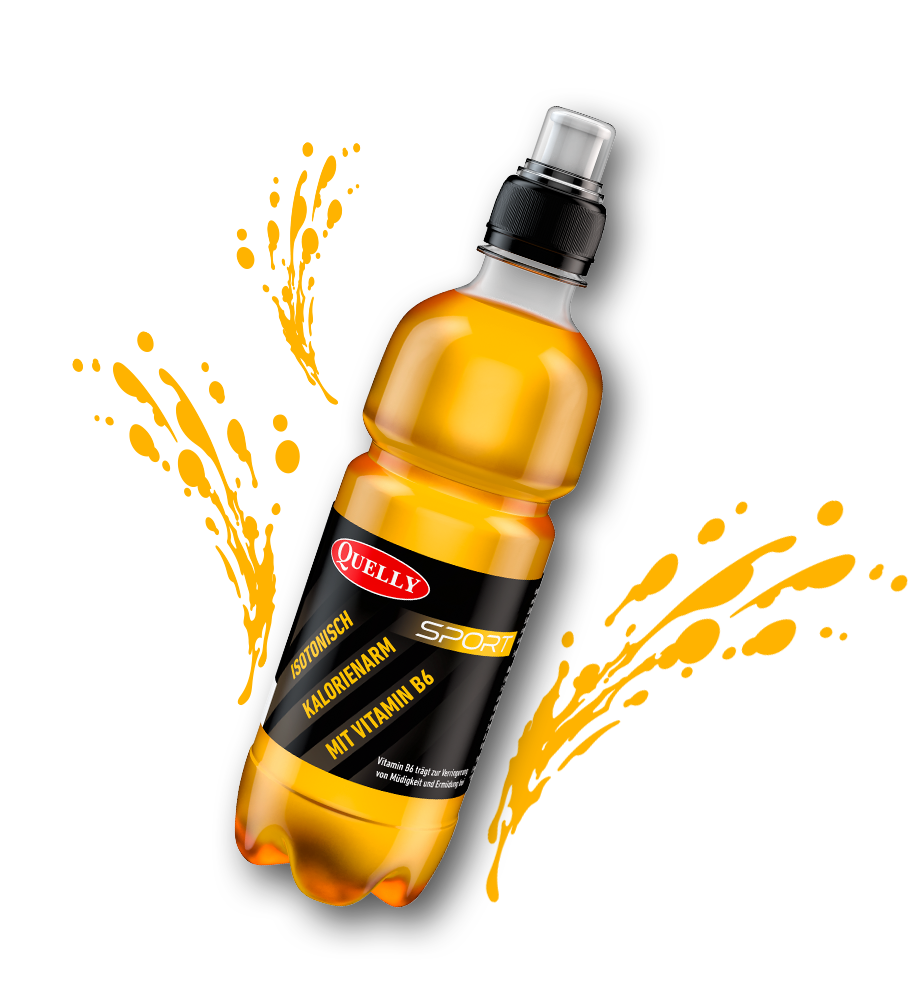 Quelly ISO-Drink Passionsfrucht-Mangogeschmack