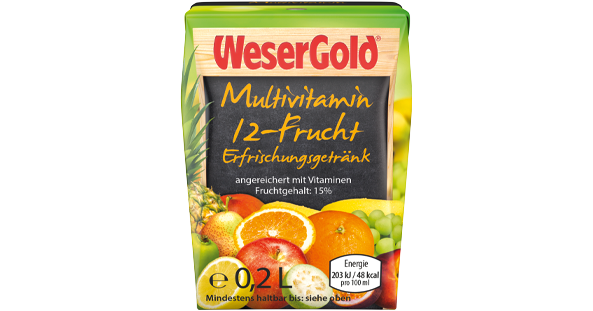 WeserGold Multivitamin-Erfrischungsgetränk