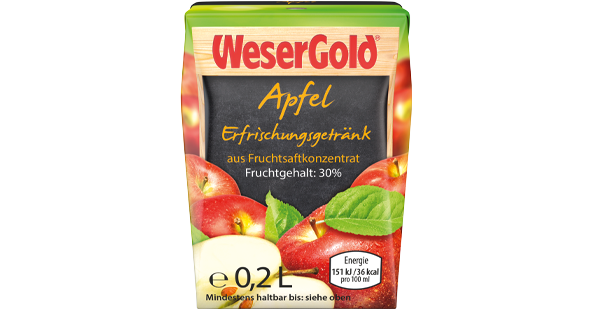 WeserGold Apfel-Erfrischungsgetränk