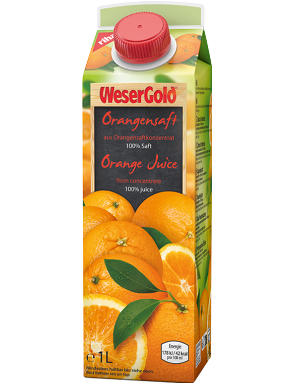 WeserGold Orangensaft