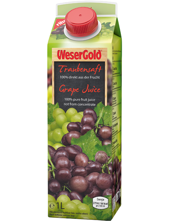 WeserGold Roter Traubensaft