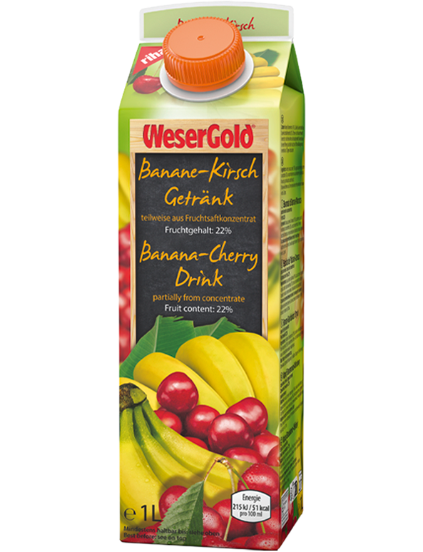WeserGold 3-Frucht-Erfrischungsgetränk