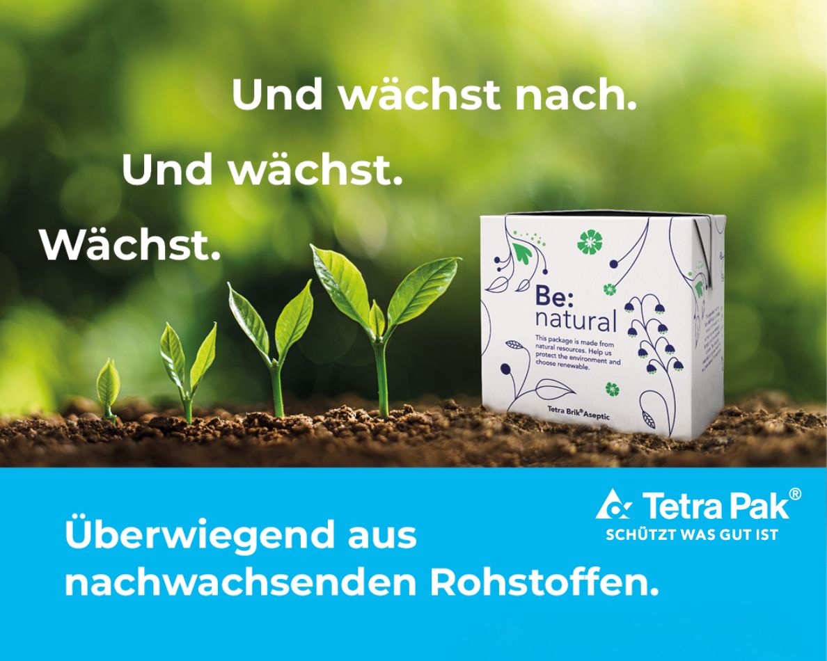 Überwiegend aus nachwachsenden Rohstoffen Tetra Pak