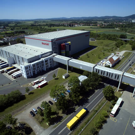 Luftaufnahme Standort Rinteln Logistik